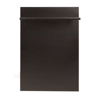 ZLINE 18" Top Control Dishwasher in Oil-Rubbed Bronze with Stainless Steel Tub and Modern Style Handle DW-ORB-18 - Model Bath