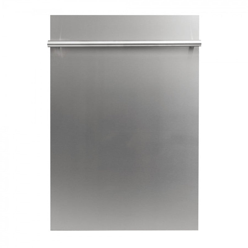 ZLINE 18" Top Control Dishwasher in Stainless Steel with Stainless Steel Tub and Modern Style Handle DW-304-18 - Model Bath