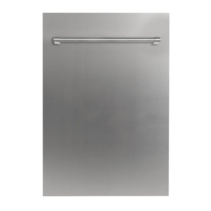 ZLINE 18" Top Control Dishwasher in Stainless Steel with Stainless Steel Tub and Traditional Style Handle DW-304-H-18 - Model Bath