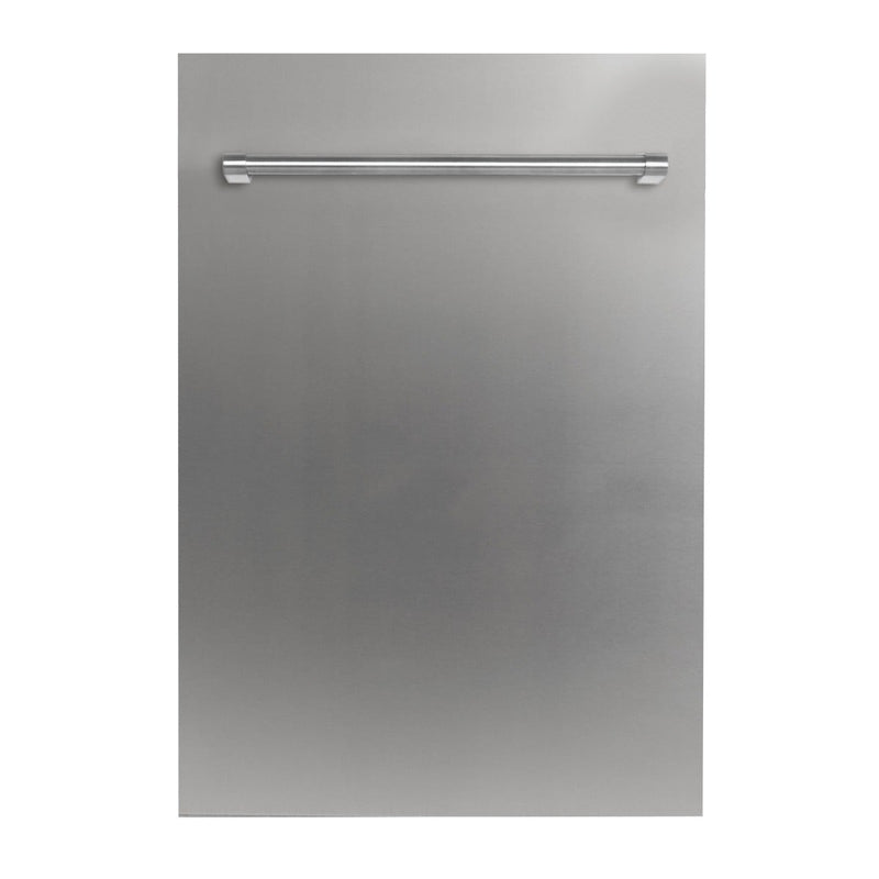 ZLINE 18" Top Control Dishwasher in Stainless Steel with Stainless Steel Tub and Traditional Style Handle DW-304-H-18 - Model Bath