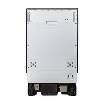 ZLINE 18" Top Control Dishwasher in Unfinished Wood with Stainless Steel Tub and Traditional Style Handle DW-UF-H-18 - Model Bath