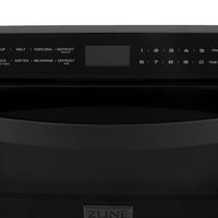 ZLINE 24" 1.2 cu. ft. Microwave Drawer in Black Stainless Steel MWD-1-BS - Model Bath