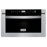 ZLINE 24" 1.2 Cu. Ft. Microwave Drawer in Stainless Steel MWD-1 - Model Bath