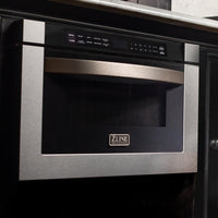 ZLINE 24" 1.2 Cu. Ft. Microwave Drawer in Stainless Steel MWD-1 - Model Bath