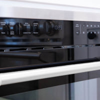 ZLINE 24" Built-in Convection Microwave Oven in Black Stainless Steel with Speed and Sensor Cooking MWO-24-BS - Model Bath