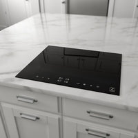 ZLINE 24" Induction Glass Cooktop with 4 Burners (RCIND-24) - Model Bath