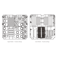 ZLINE 24" Top Control Dishwasher in Custom Panel Ready with Stainless Steel Tub DW7713-24 - Model Bath