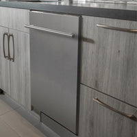 ZLINE 24" Top Control Dishwasher in Stainless Steel with Stainless Steel Tub and Modern Style Handle DW-304-24 - Model Bath