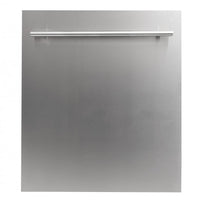 ZLINE 24" Top Control Dishwasher in Stainless Steel with Stainless Steel Tub and Modern Style Handle DW-304-24 - Model Bath