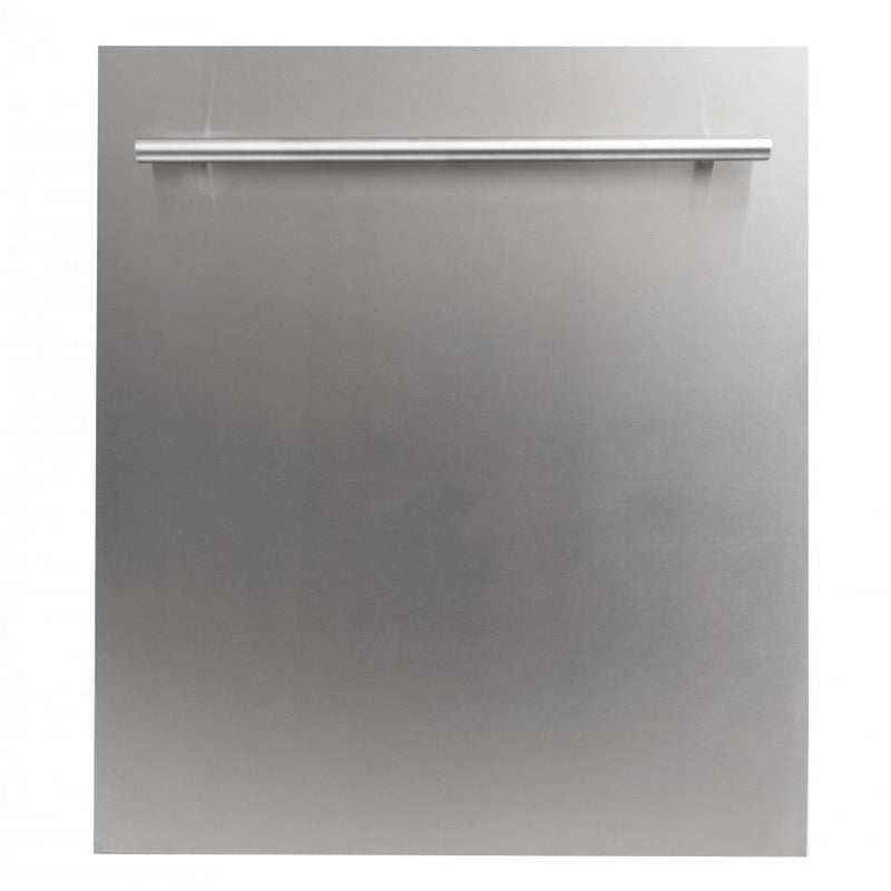 ZLINE 24" Top Control Dishwasher in Stainless Steel with Stainless Steel Tub and Modern Style Handle DW-304-24 - Model Bath