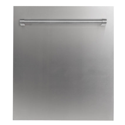 ZLINE 24" Top Control Dishwasher in Stainless Steel with Stainless Steel Tub and Traditional Style Handle DW-304-H-24 - Model Bath