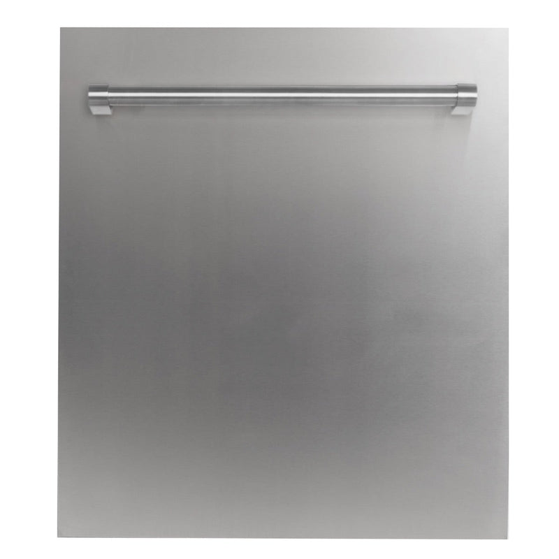 ZLINE 24" Top Control Dishwasher in Stainless Steel with Stainless Steel Tub and Traditional Style Handle DW-304-H-24 - Model Bath