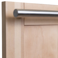 ZLINE 24" Top Control Dishwasher in Unfinished Wood with Stainless Steel Tub and Modern Style Handle DW-UF-24 - Model Bath