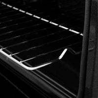 ZLINE 30" Professional Double Wall Oven in Black Stainless Steel (AWD-30-BS) - Model Bath