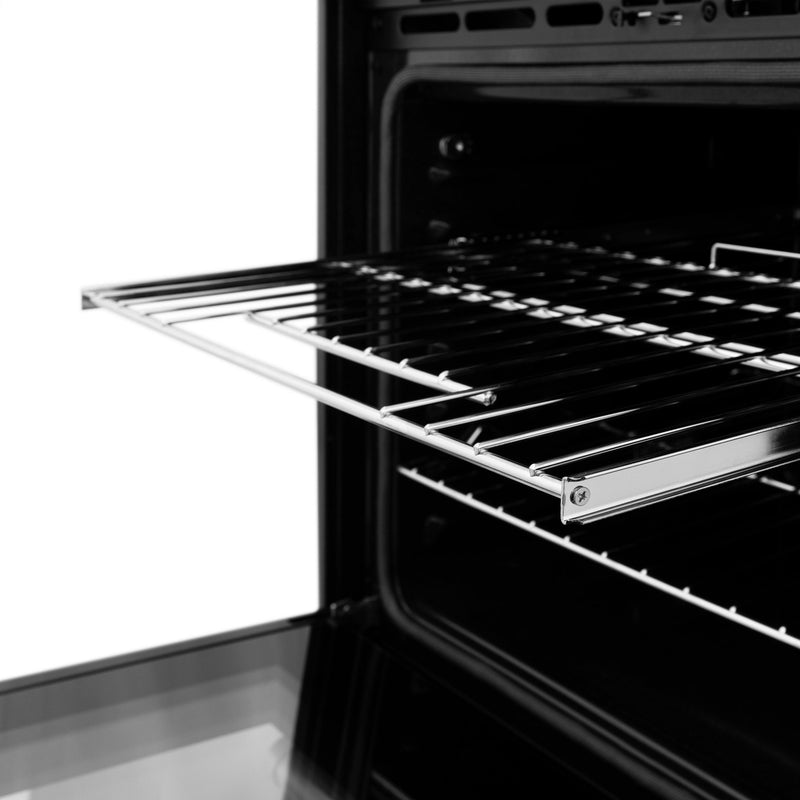 ZLINE 30" Professional Double Wall Oven in Black Stainless Steel (AWD-30-BS) - Model Bath