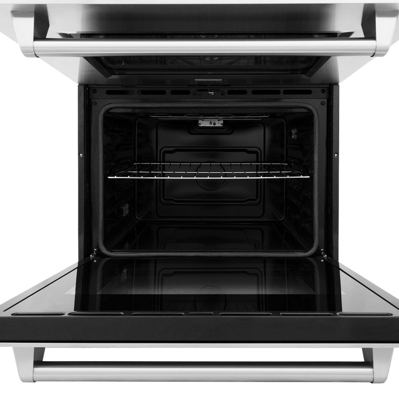 ZLINE 30" Professional Double Wall Oven in Stainless Steel (AWD-30) - Model Bath