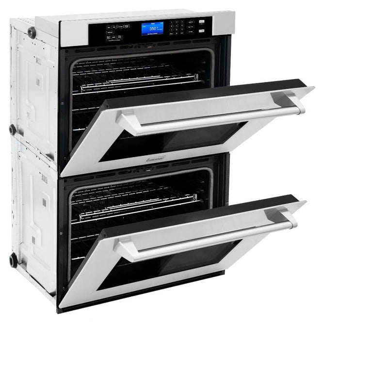 ZLINE 30" Professional Double Wall Oven in Stainless Steel (AWD-30) - Model Bath