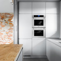 ZLINE 30" Professional Double Wall Oven in Stainless Steel (AWD-30) - Model Bath