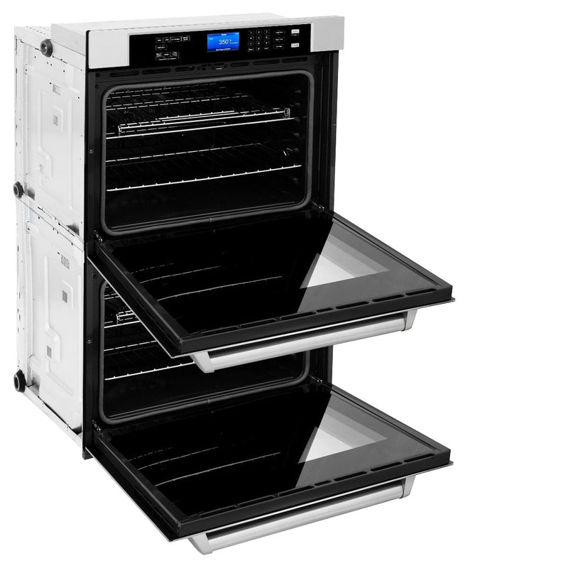 ZLINE 30" Professional Double Wall Oven in Stainless Steel (AWD-30) - Model Bath
