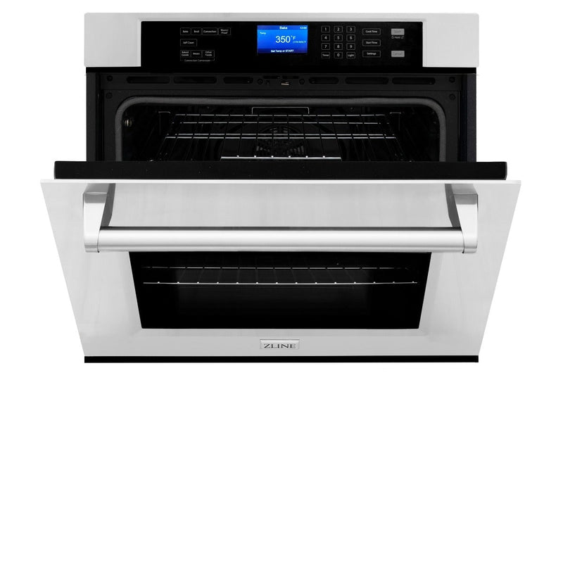 ZLINE 30" Professional Single Wall Oven in Stainless Steel (AWS-30) - Model Bath
