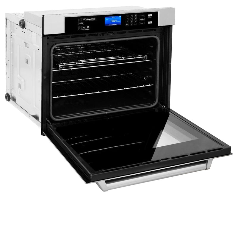 ZLINE 30" Professional Single Wall Oven in Stainless Steel (AWS-30) - Model Bath