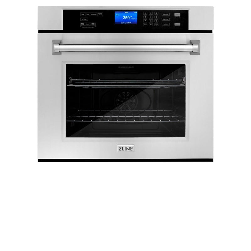 ZLINE 30" Professional Single Wall Oven in Stainless Steel (AWS-30) - Model Bath