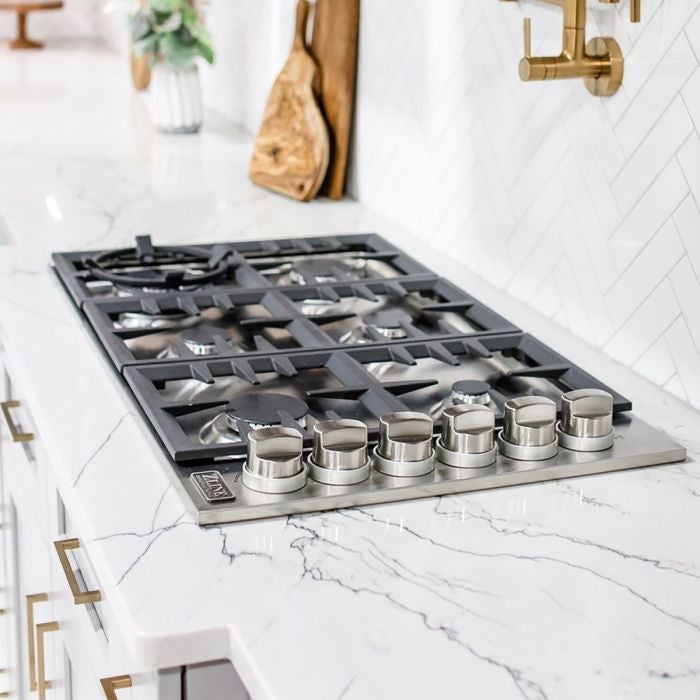 ZLINE 36" Dropin Cooktop with 6 Gas Burners (RC36) - Model Bath