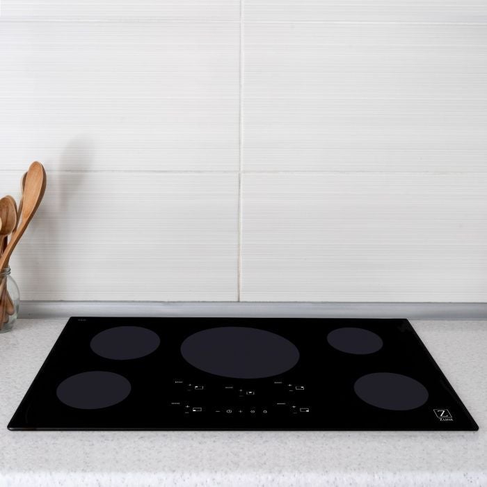 ZLINE 36" Induction Cooktop with 5 Burners (RCIND-36) - Model Bath