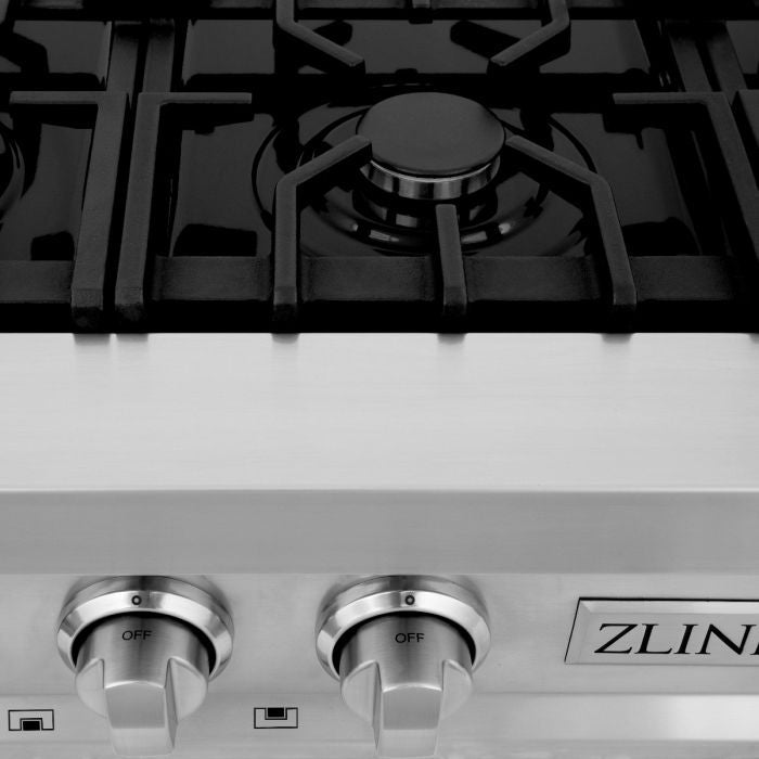 ZLINE 36" Porcelain with 6 Gas Burners (RT36) - Model Bath