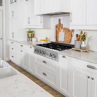 ZLINE 36" Porcelain with 6 Gas Burners (RT36) - Model Bath