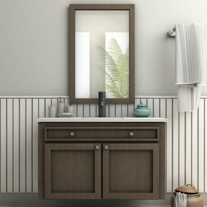 ZLINE Aloha Bath Faucet in Matte Black (ALH-BF-MB) & Polished Gold (ALH-BF-PG) - Model Bath