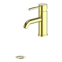 ZLINE Aloha Bath Faucet in Matte Black (ALH-BF-MB) & Polished Gold (ALH-BF-PG) - Model Bath