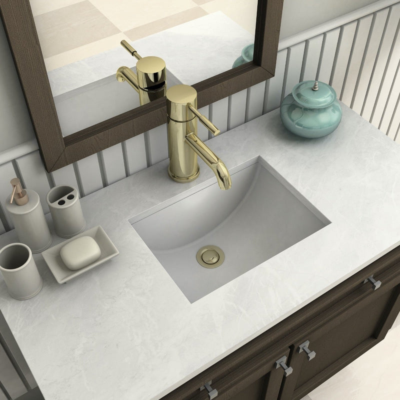 ZLINE Aloha Bath Faucet in Matte Black (ALH-BF-MB) & Polished Gold (ALH-BF-PG) - Model Bath