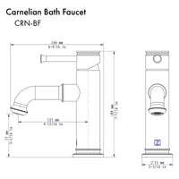 ZLINE Carnelian Bath Faucet - Model Bath