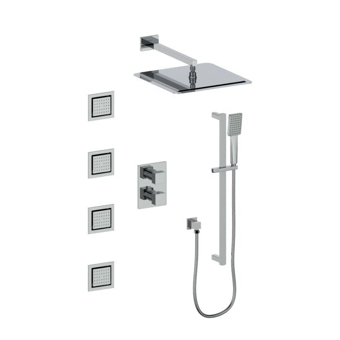 ZLINE Crystal Bay Thermostatic Shower System - Model Bath