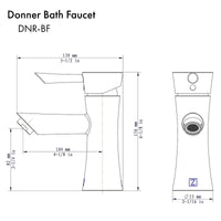 ZLINE Donner Bath Faucet in Chrome (DNR-BF-CH) - Model Bath