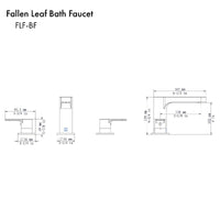 ZLINE Fallen Leaf Bath Faucet - Model Bath