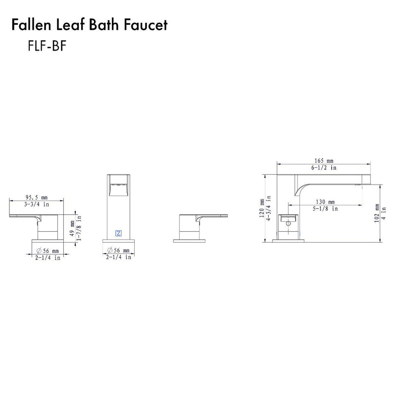 ZLINE Fallen Leaf Bath Faucet - Model Bath