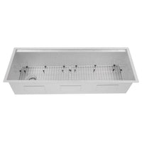 ZLINE Garmisch 45" Undermount Single Bowl Sink in DuraSnow® Stainless Steel with Accessories (SLS-45S) - Model Bath