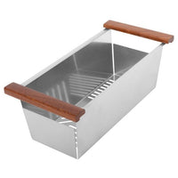 ZLINE Garmisch 45" Undermount Single Bowl Sink in Stainless Steel with Accessories (SLS-45) - Model Bath