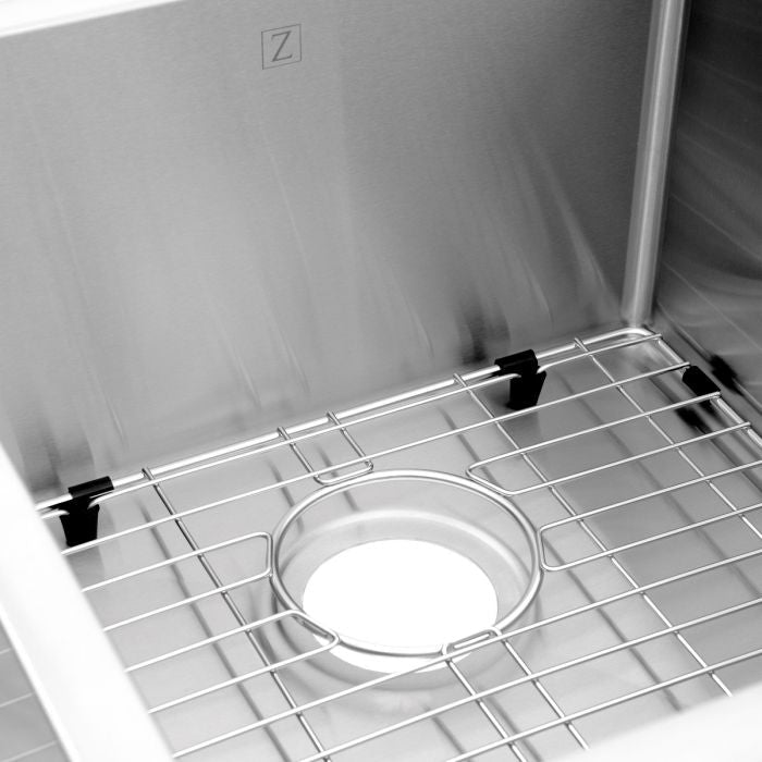ZLINE Jackson 32" Undermount Double Bowl in Stainless Steel (SRDR-32) - Model Bath