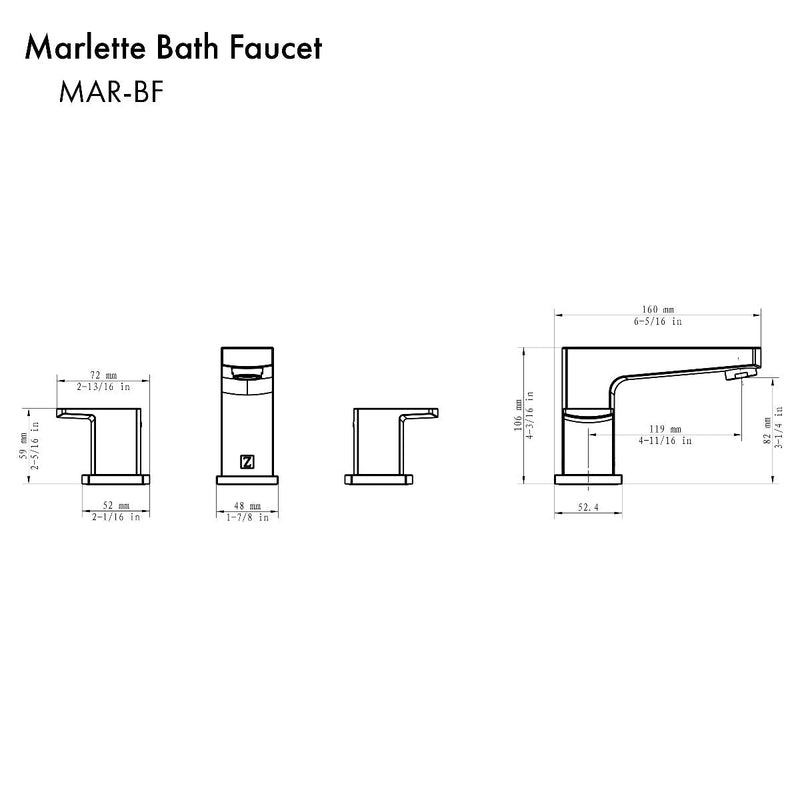 ZLINE Marlette Bath Faucet - Model Bath