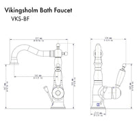 ZLINE Vikingsholm Bath Faucet - Model Bath